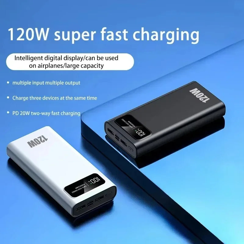 Fast Charging 120W Powerbank 200000Mah 