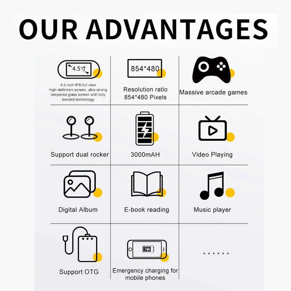 SF3000 Handheld Game-Console 20000+ Games 