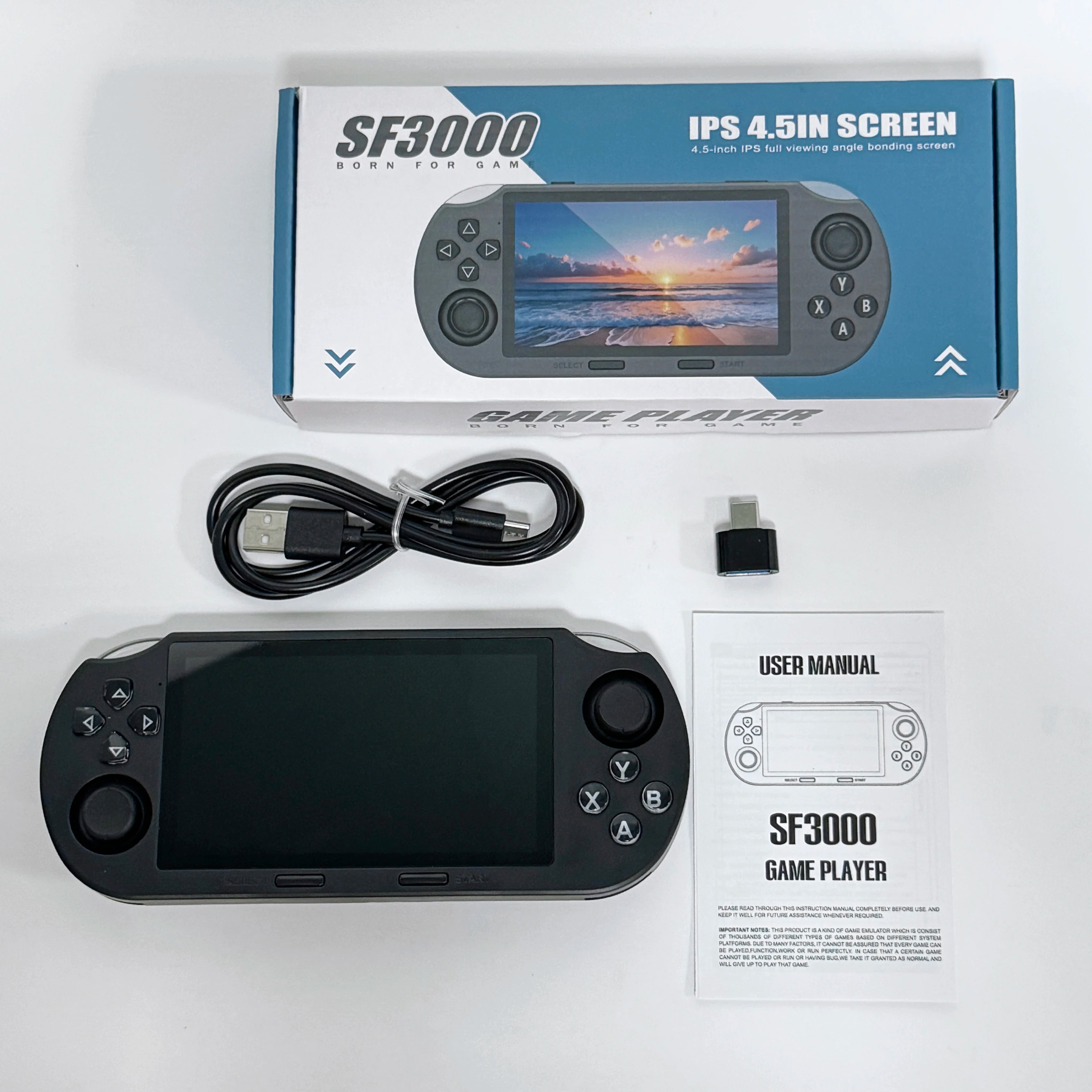 SF3000 Handheld Game-Console 20000+ Games 
