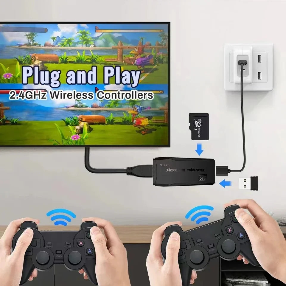 4K Game Stick TV Game-Console 