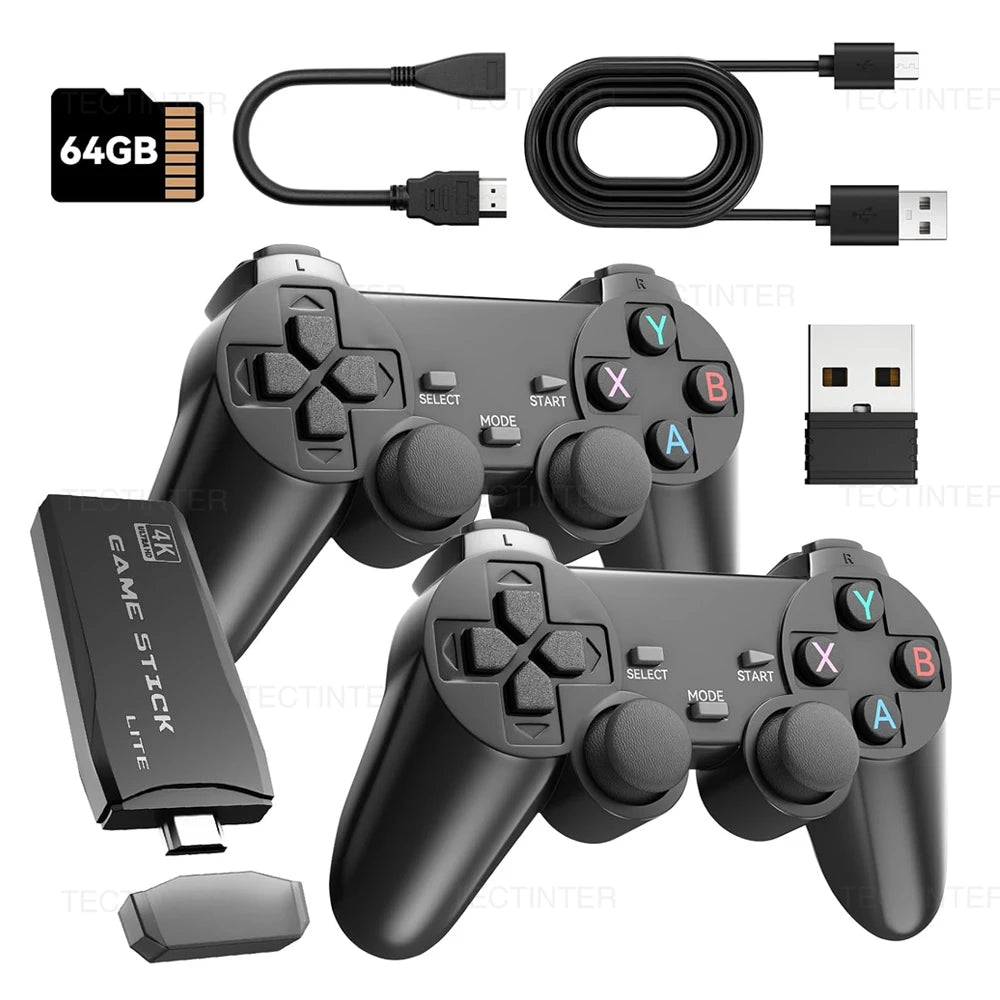 4K Game Stick TV Game-Console 