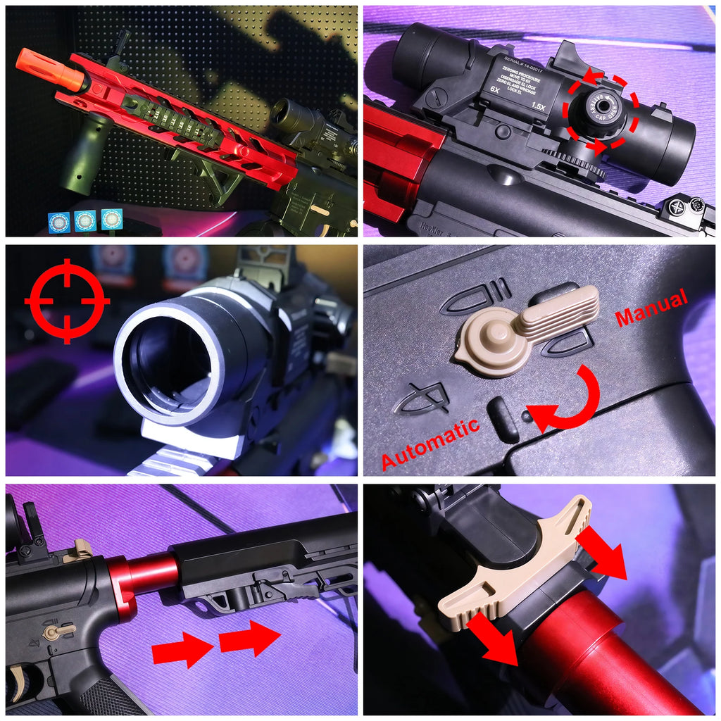 High Performance Water Gel Gun 