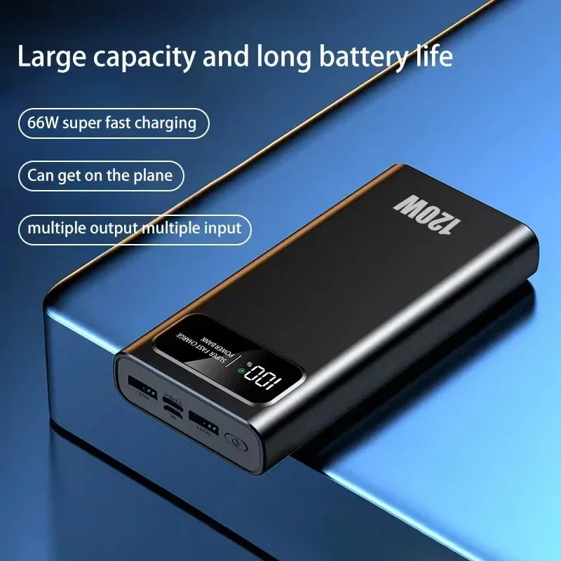 Fast Charging 120W Powerbank 200000Mah 