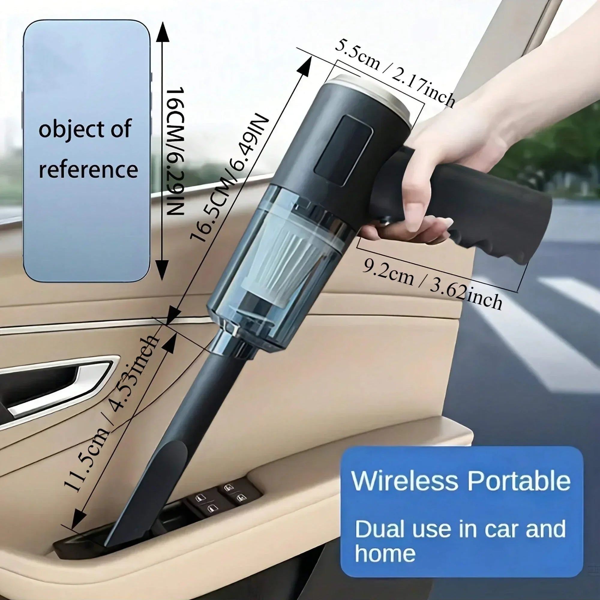 Powerful Portable Wireless Vacuum Cleaner 