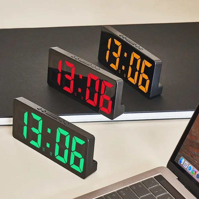 Smart LED Alarm Clock Digital