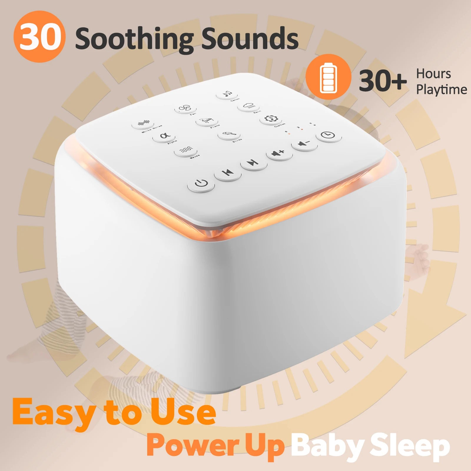 30 Soothing Sounds Sleeping Machine