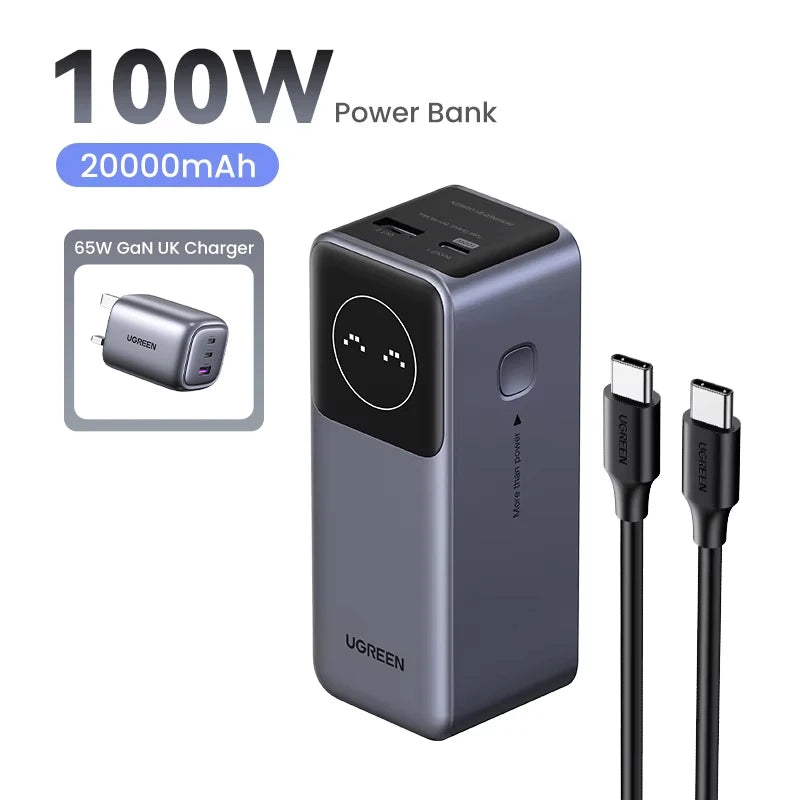 Portable External Battery Powerbank 20000Mah