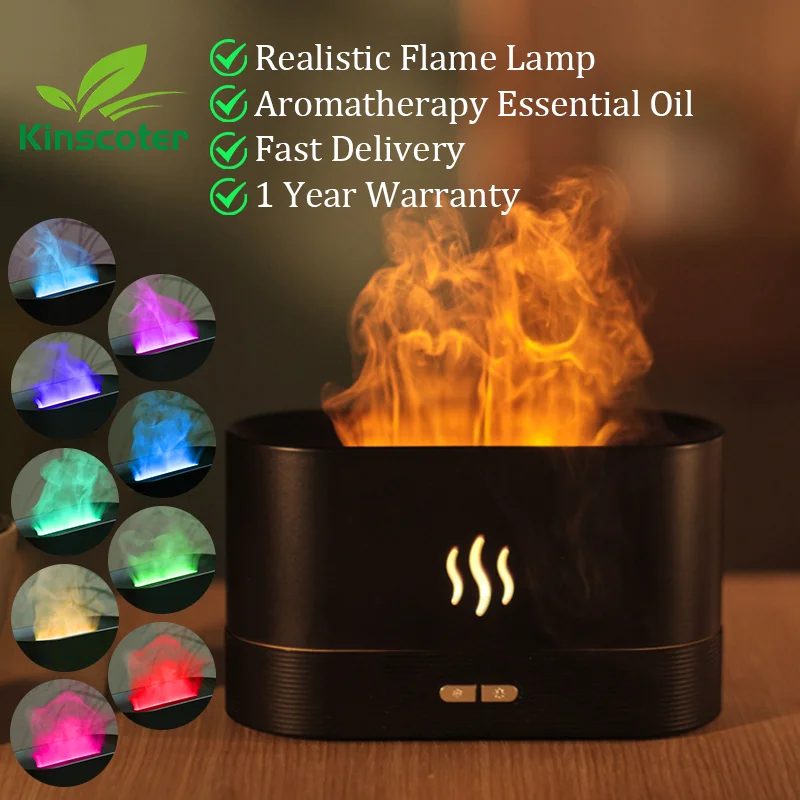 Aroma Diffuser Flame Air Humidifier