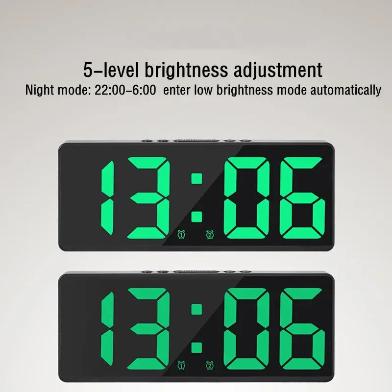 Smart LED Alarm Clock Digital