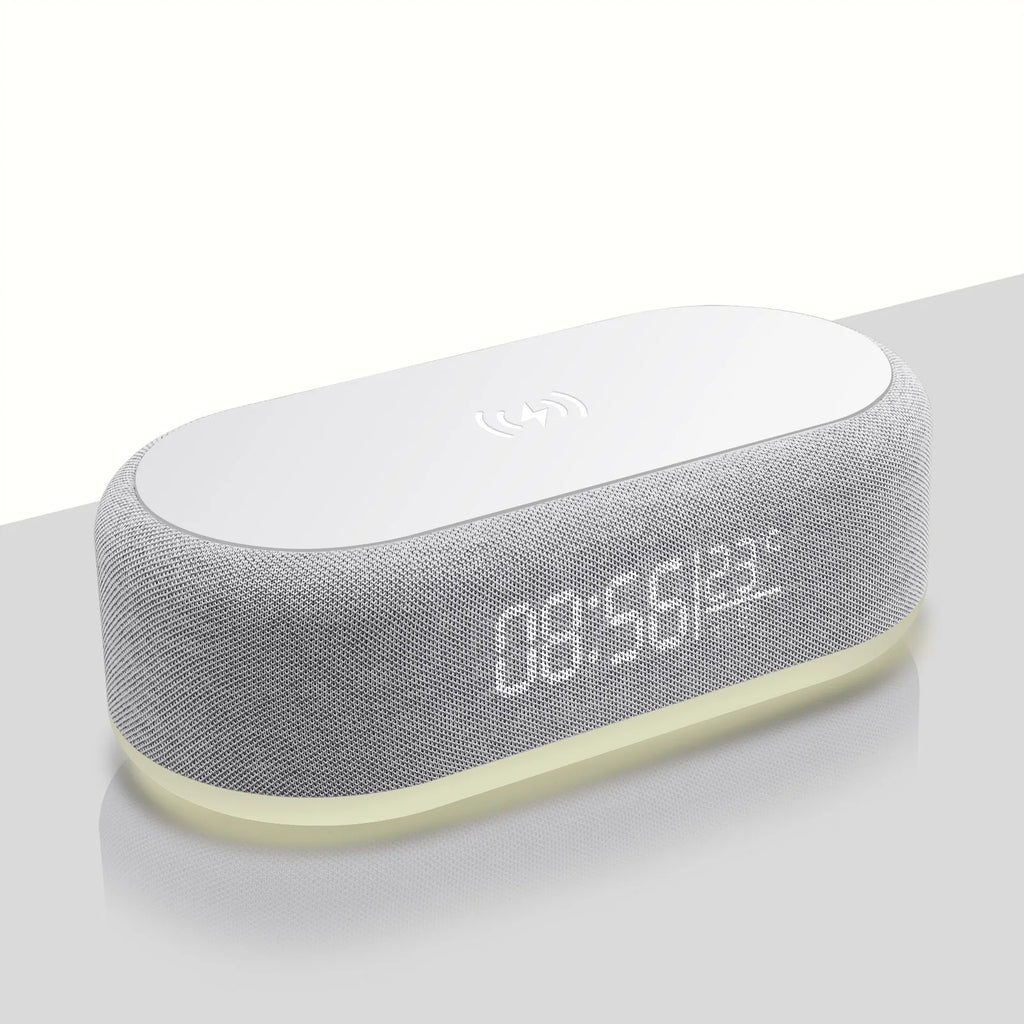 Fast Wireless Charger Alarm Clock 