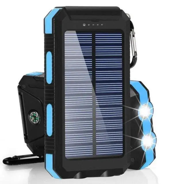 Portable Smart Solar Power Bank 