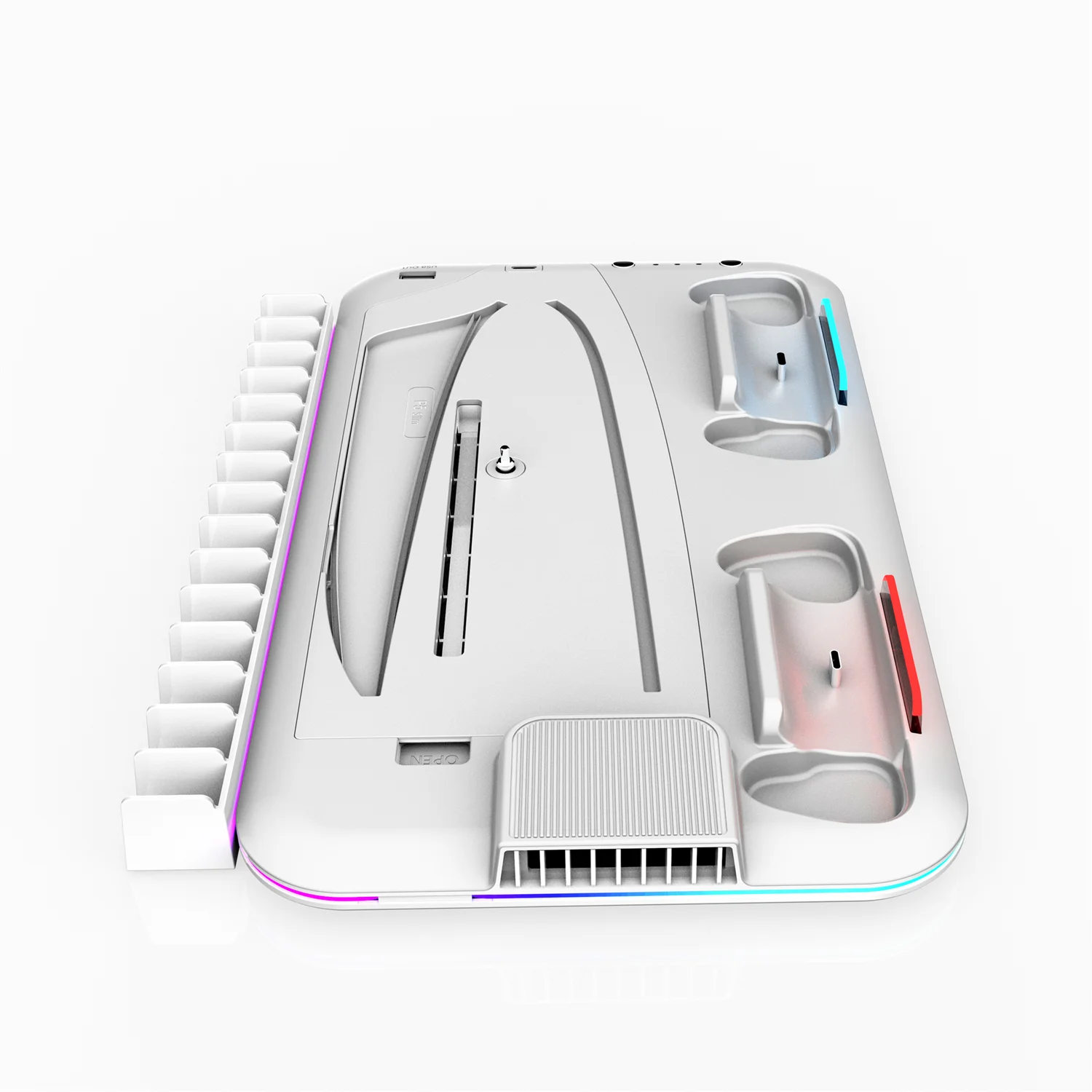 PS5 RGB Light Cooling Station