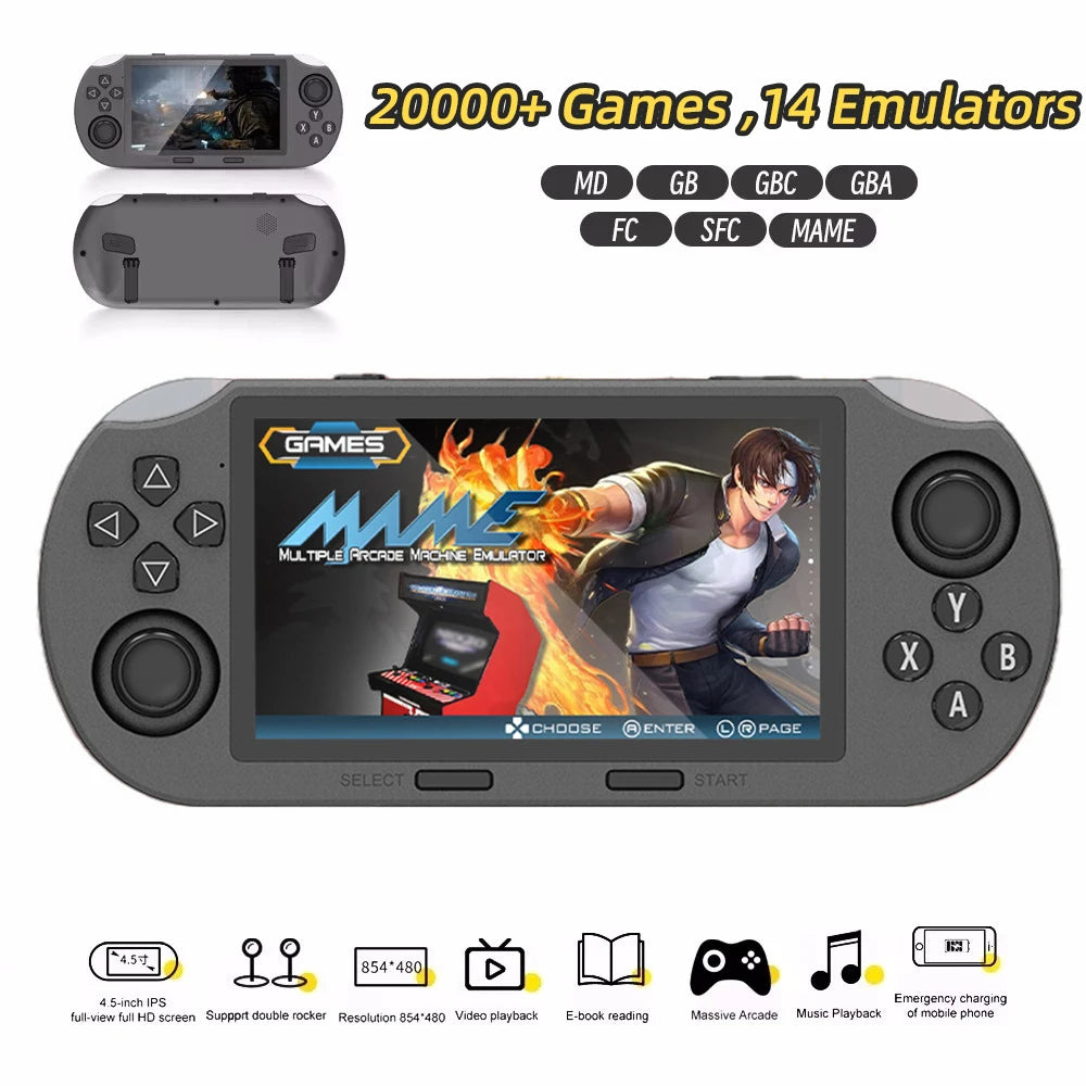 SF3000 Handheld Game-Console 20000+ Games 