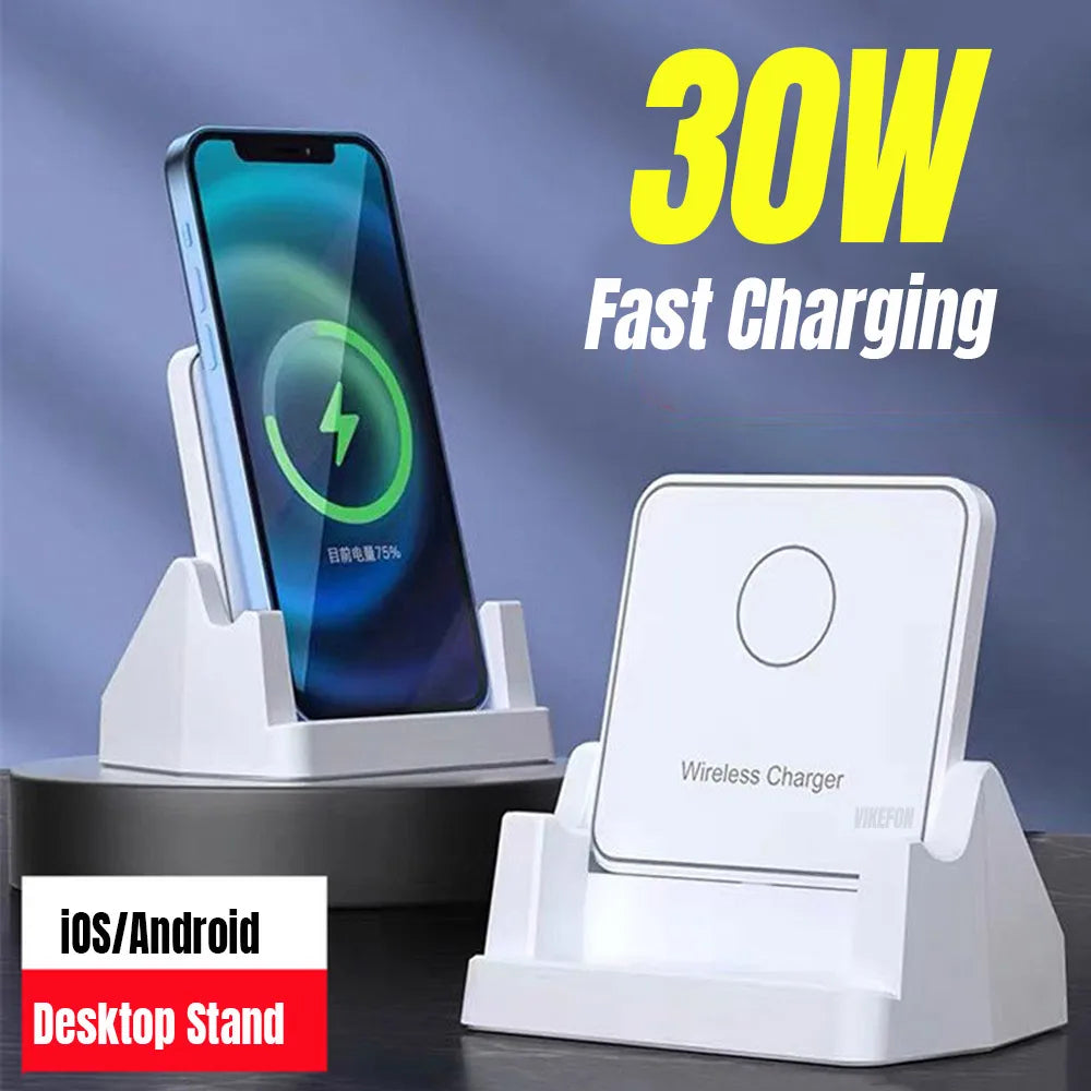 30W Fast Wireless Charging Dock