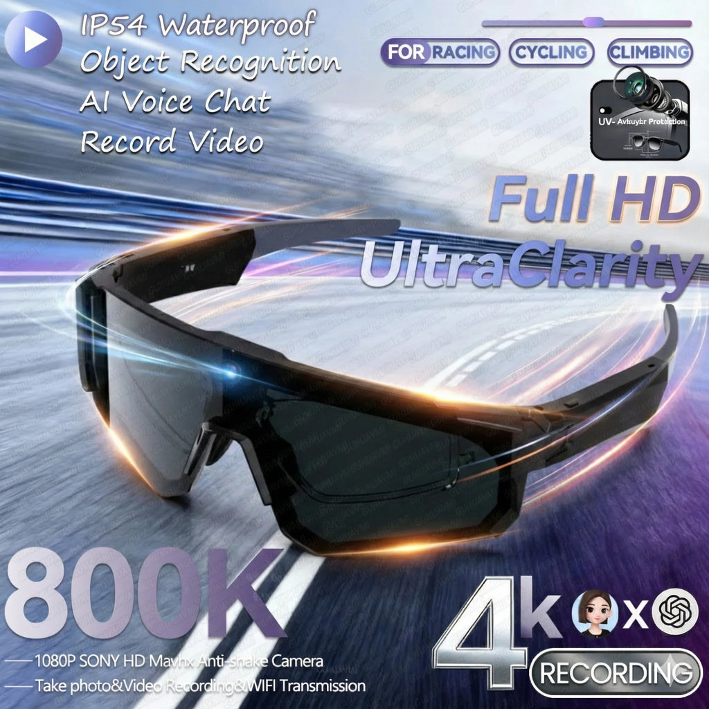 New Smart Sport Camera Glasses 