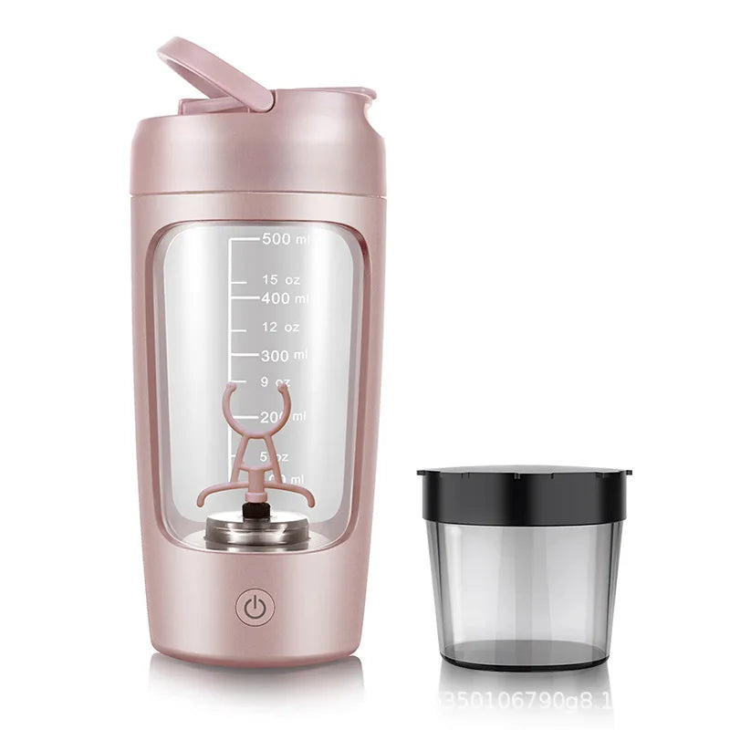 650Ml Electric Portable Shaker Bottle 