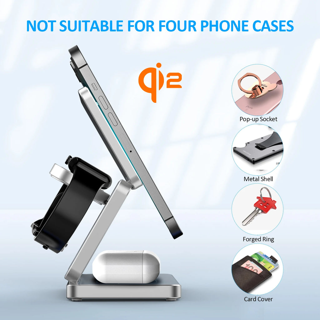 Pro 3-in-1 Magnetic Wireless Charger