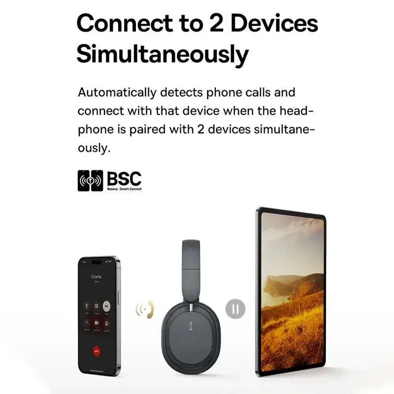 Pro Wireless Over-Ear Bluetooth Headphones 