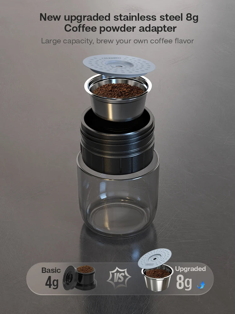 Multiple Capsule Portable Coffee Machine 