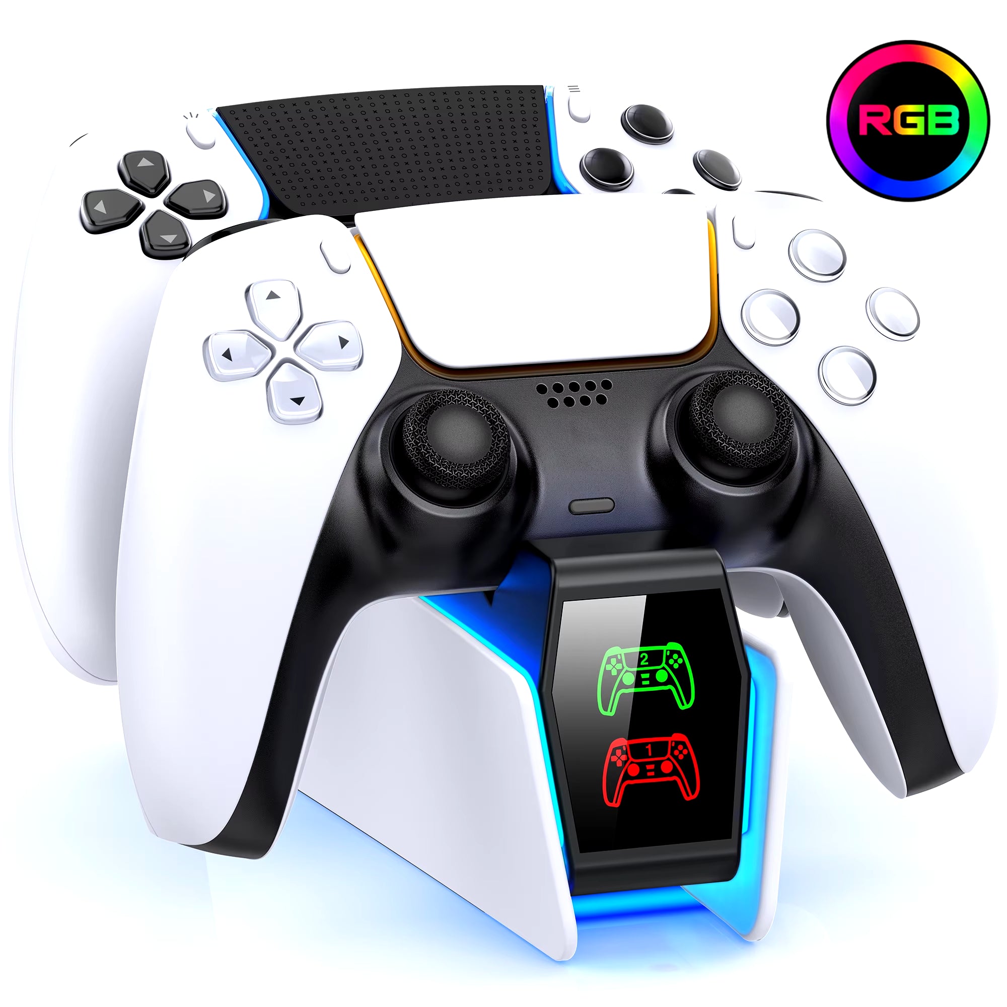RGB PS5 Controller Charging Station 
