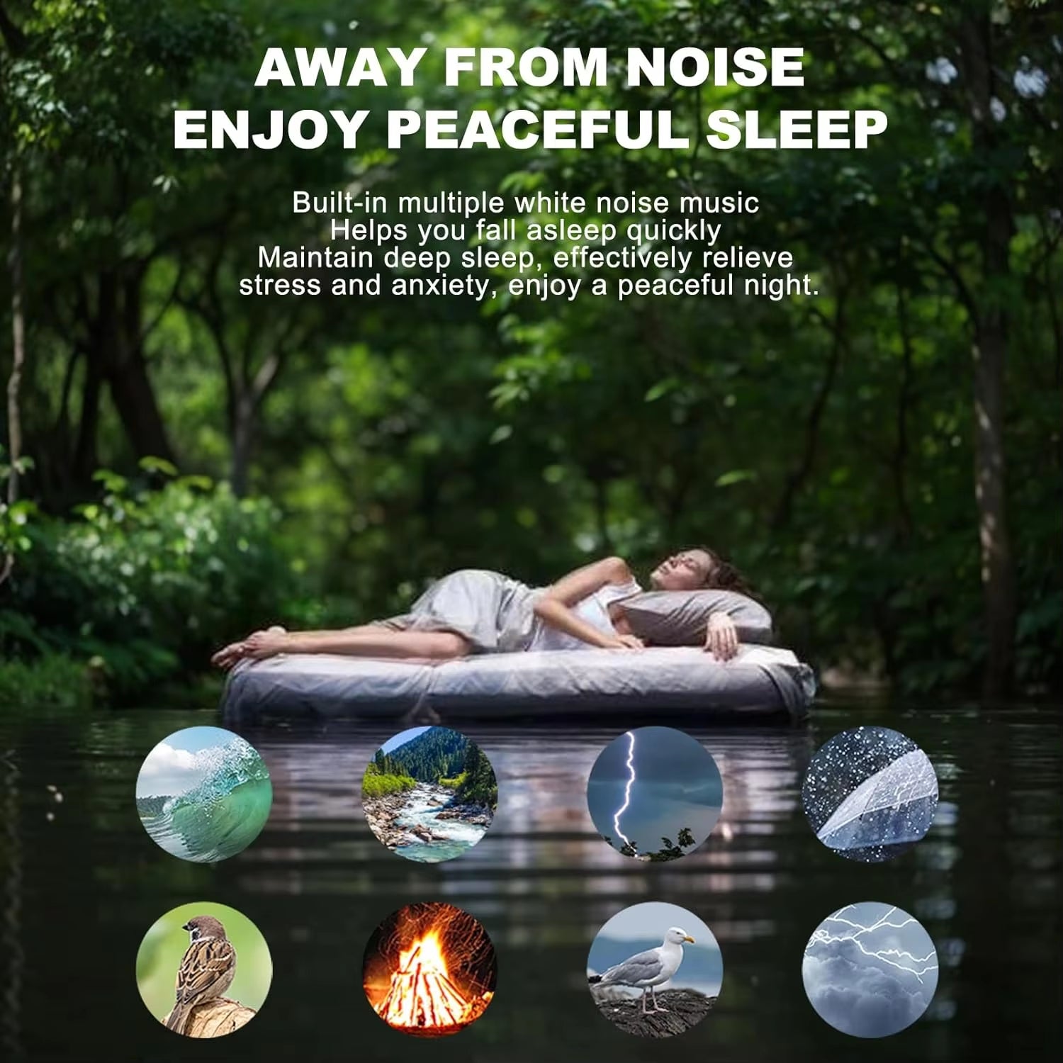 8 White Noise Combination Air Diffuser 